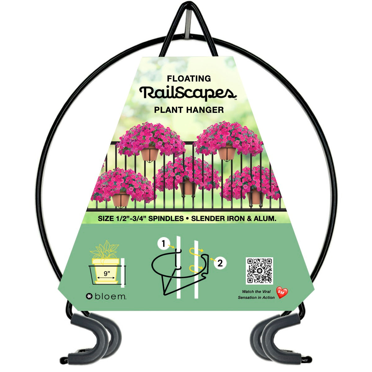 plant pot hanger clips RailScapes™ Vertical Garden Clip – Plant Traps